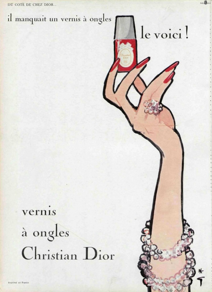 A History of Nail Lacquer: Blood Red Nails On Your Fingertips post image